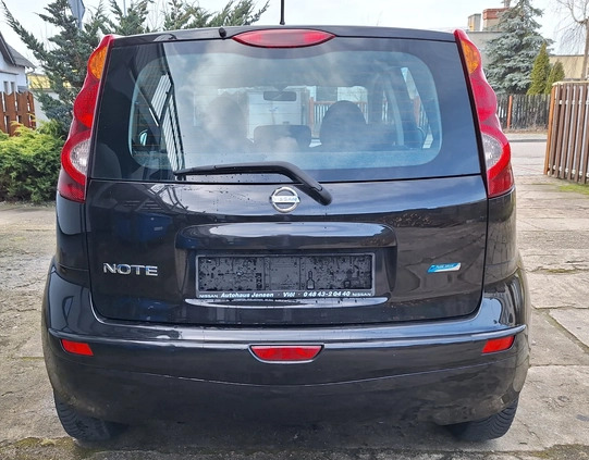 Nissan Note cena 12800 przebieg: 105700, rok produkcji 2010 z Wągrowiec małe 154